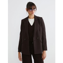 Lc Waikiki Yeni Sezon Krep Kadın Blazer Ceket