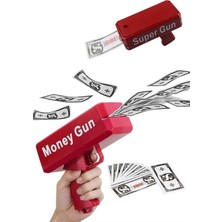 MidasTech Para Dolar Atma Makinası Super Money Gun Para Saçma Fırlatma Tabancası Midiastech