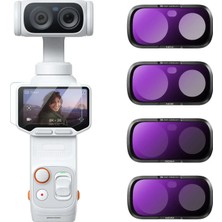 K&f Concept INSTA360 Luna Ultra 4lü Nd Filtre Seti