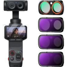 K&f Concept INSTA360 Luna Ultra Cpl + ND16 + ND64 + ND256 Filter Kit