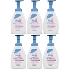Sebamed Bebek Saç Yüz ve Vücut Köpüğü 400ML (Ph 5.5 Yenidoğan Hassas Cilt) (6 Lı Set)