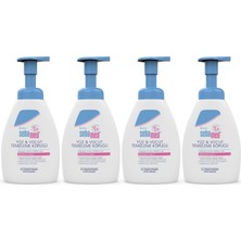 Sebamed Bebek Saç Yüz ve Vücut Köpüğü 400ML (Ph 5.5 Yenidoğan Hassas Cilt) (4 Lü Set)