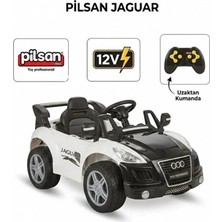 Pilsan Jaguar 12V Akülü Araba Kumandalı (Beyaz)