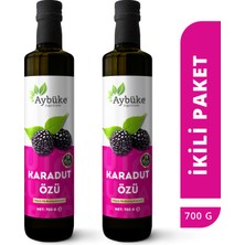Soğuk Sıkım Karadut Özü (Black Mulberry Extract) 700 gr X2 Adet