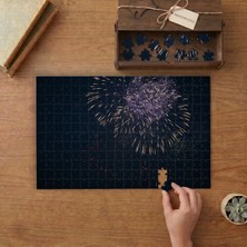 Punto Dizayn Gece Işık Gösterisi- Renkli Işıklar Tasarımı 240 Parça Ahşap Puzzle Ahşap Kutuda  MP00253