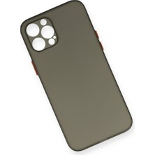 Bezos iPhone 12 Pro Max Kılıf Pp Ultra Ince Kapak - Gri