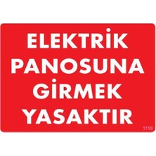 Bezos Elektrik Panosu Levhası 25X35 KOD:1118