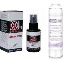 Vexor Hot Xxl Peak Power For Men Sprey 50 ml Waterglide Natural Lubricant 400ML