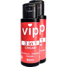 Vexor Vıp 2 Adet 3in1 Krem Erkeğe Özeı 3 Ettki Birden Kremi 60 ml