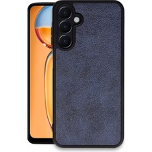 Bezos Galaxy A15 4g Kılıf Aras Deri Kapak - Lacivert
