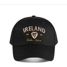 L'eivor Ireland Celtic Nations Baskılı Çıt Çıtlı Şapka