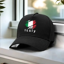 L'eivor Italy Baskılı Çıt Çıtlı Şapka