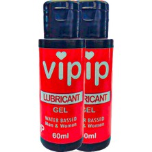 Bezos Vıp 2 Adet Kayganlaştırıcııubrikant Bay Bayan Krem 60 ml