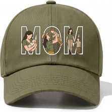 L'eivor Mom - Anne & Oğul Çok Özel Tasarım Baskılı Pamuk Şapka