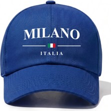 L'eivor Milano Italia Baskılı Çıt Çıtlı Şapka