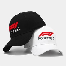 L'eivor Formula 1 Baskılı Çift Kombini 2' Li Çıt Çıtlı Şapka