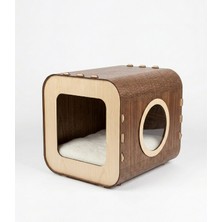 Bezos Özel Tasarım Fusion Mdf Kedi Evi