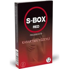 Bezos S-Box Kabartma Yüzeyli Prezervatif 12LI