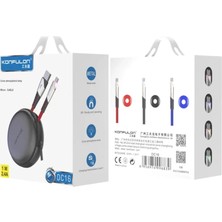 Bezos DC16 Micro USB Kablo 1m 2.4A - Mavi