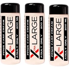 Vexor Large Boyutlandırıcı Bakım Kremi 200ML/ Private Area Care Cream X3 Adet