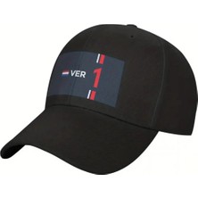 L'eivor Max Verstappen 1  Baskılı Çıt Çıtlı Şapka