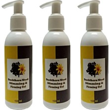 Bezos Buckthorn Weed Slimming&firming Gel Acı Çehre Tohumlu Form Jeli 150ML x 3 Adet