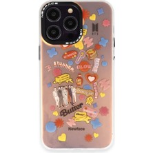 Bezos iPhone 13 Pro Kılıf Estoril Desenli Kapak - Estoril - 16