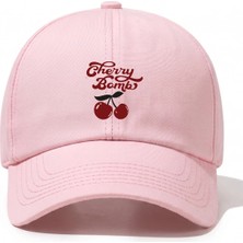 L'eivor Cherry Bomb Kadın Çıt Çıtlı Şapka