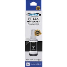 Bezos Perfıx Pf T6731  Siyah Şişeli Mürekkep (70 ml )