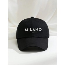 L'eivor Milano Baskılı Çıt Çıtlı Şapka