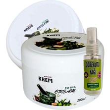 Vexor Mucizevi Krem 2li Bölgesel Bakım Relax Kremi 125 ml + Yanında Hediye 30 ml Çörek Otu Yağı