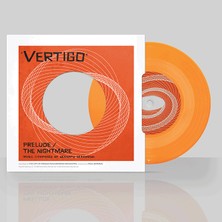 Ekinoks Plak Alfred Hitchcock's Vertigo & North By Northwest Soundtrack, Film Müziği, 7", 45LIK, Plak