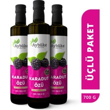 Soğuk Sıkım Karadut Özü (Black Mulberry Extract) 700 gr X3 Adet