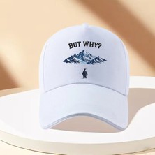 L'eivor Ama Neden? Nihilist Penguen Baskılı Çıt Çıtlı Şapka