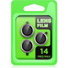Bezos iPhone 14 Pro Raze Metal Kamera Lens - Gold