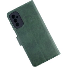 Bezos Galaxy M52 5g Kılıf Trend S Plus Kapaklı Kılıf - Yeşil