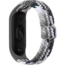 Bezos Mi Band 7 Star Kordon - Gri-Siyah