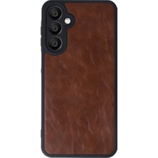 Vexor Galaxy A16 5g Kılıf Aras Deri Kapak - Taba