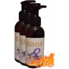 Bezos Eros Isıtıcılı   Masaj Jeli 3 Adet 120 ml