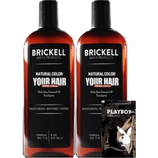 Bezos Brickell Erkeklere Özel  ASLKO2:0308  Anti-White 2AD  237 ml Beyaz Saç Sakal  Bakım Şampuanı + Yanında Jel