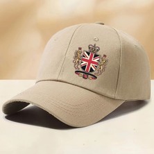 L'eivor Birleşik Krallık Büyük Britanya Baskılı Çıt Çıtlı Şapka