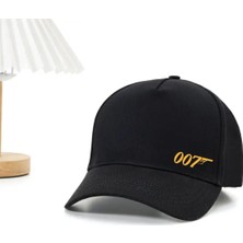 L'eivor 007 Bond Baskılı Çıt Çıtlı Şapka