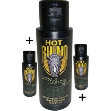 Vexor Hotrhino Kadınlar Için Vajinaclitoris Libidocream 3 Adet Vajinaveklitoris Zevkarttırıcı Krem 60 ml