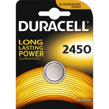 Bezos Yuvarlak Düğme Pil 2450 3 Volt