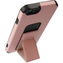 Vexor iPhone 6 Kılıf Mega Standlı Silikon - Pudra