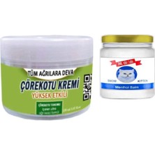 Vexor Çörek Otu Kremi 150 ml Krem +Snow Kitten 50 ml Menthol Balm