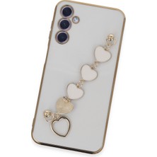 Bezos Galaxy A24 4g Kılıf Esila Silikon - Beyaz