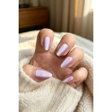 Easy Beauty Kedi Gözü Takma Tırnak Large Kısa Badem Takma Tırnak 10 Adet Bedene Göre