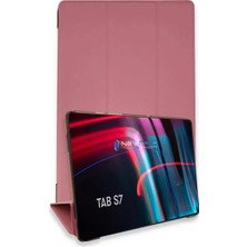 Motto Ticaret Newface Samsung Galaxy T870 Tab S7 11 Kılıf Tablet Smart Kılıf - Pembe