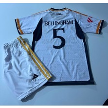 Candy Cup Yeni Sezon 2025/2026 Bellingham 5 Numara  Real Madrid Çocuk Forması 2 Li Set